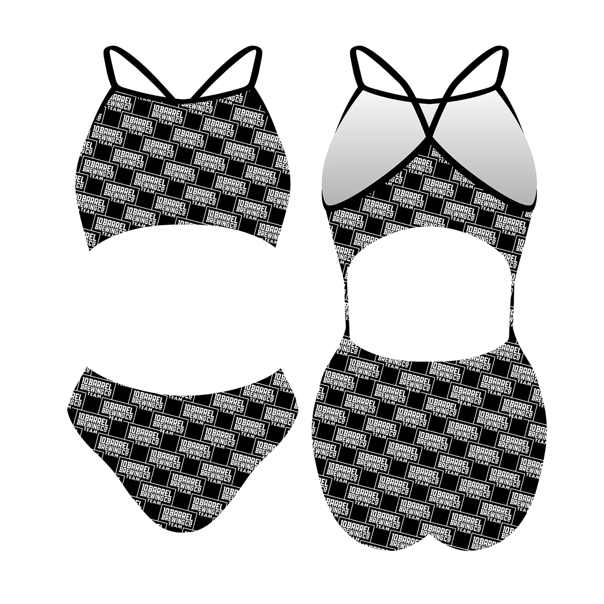 10 BARREL BREWING TEAM Women's Speed swimsuit