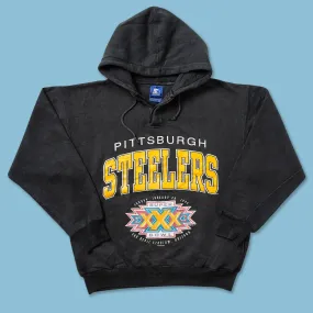 1996 Starter Pittsburgh Steelers Hoody Medium