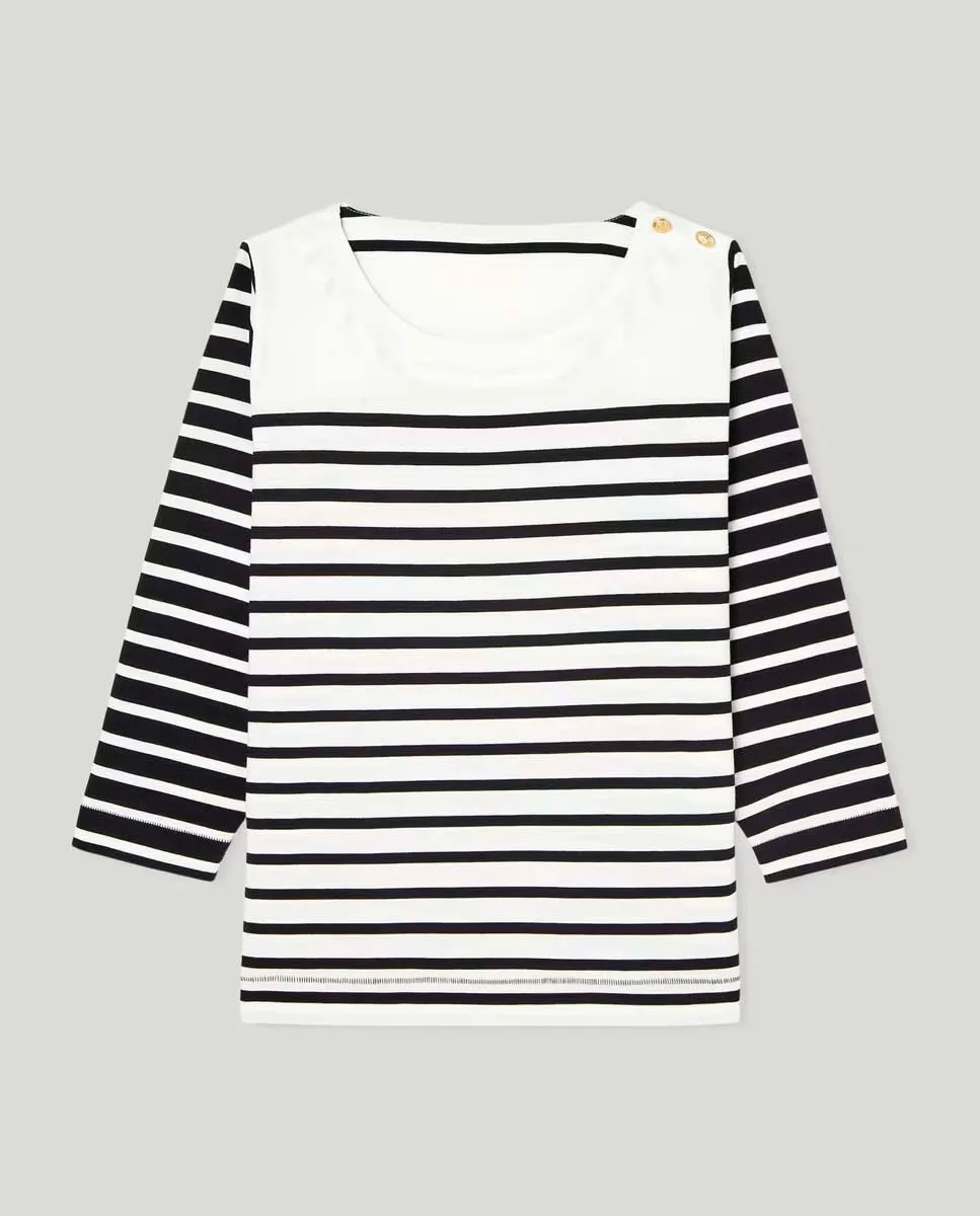 3/4 Stripe Tshirt