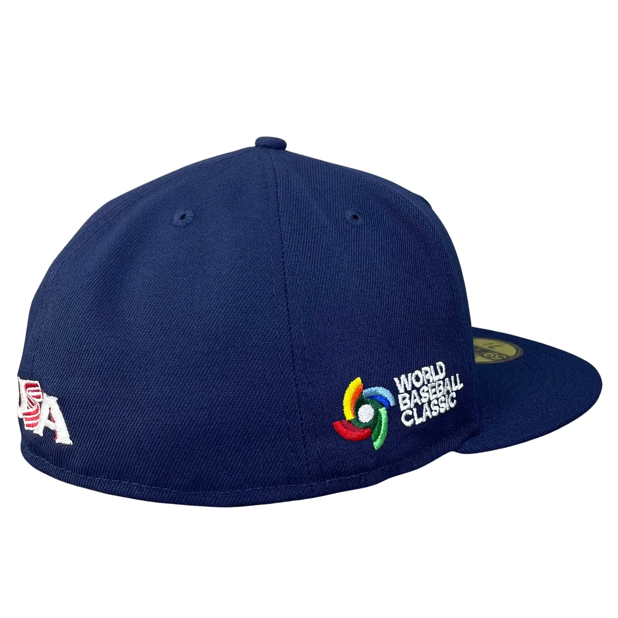 59FIFTY Team USA Navy/Gray World Baseball Classic Logo Patch