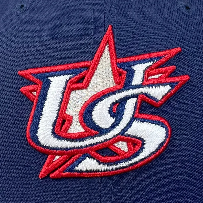 59FIFTY Team USA Navy/Gray World Baseball Classic Logo Patch