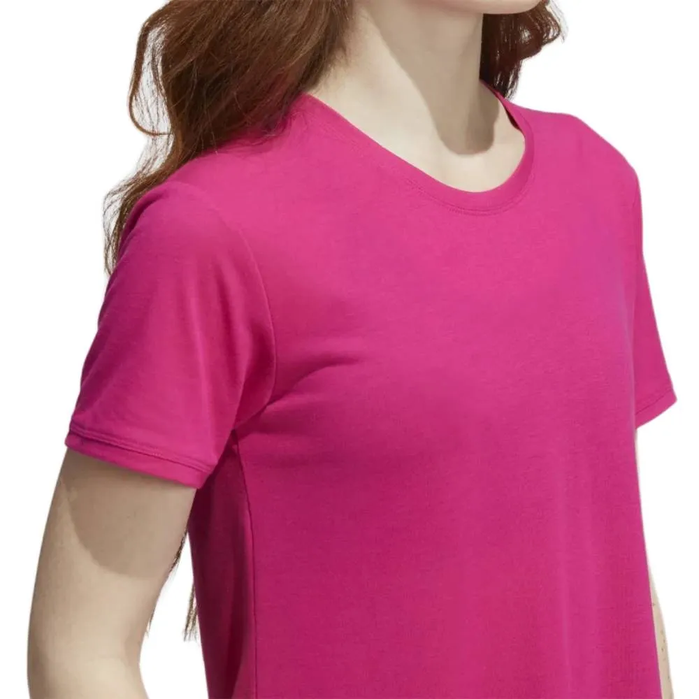 Adidas Women's Go To Tee 2.0 (Team Real Magenta/Vivid Red)