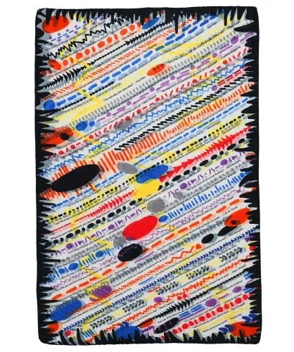 Alexandra Tsoukala Art Pleated Scarf | Jules B