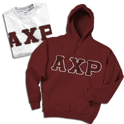 Alpha Chi Rho Hoodie and T-Shirt, Package Deal - TWILL