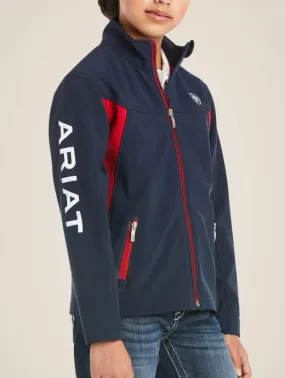 Ariat Youth New Team Softshell Navy