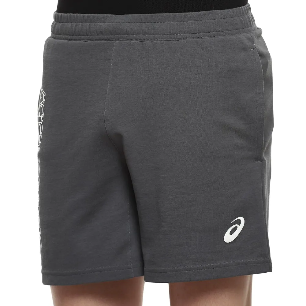 ASICS Men's Vertical Graphic Short (Carrier Grey)