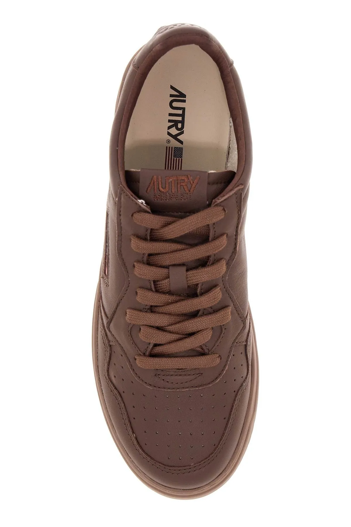 Autry Medalist Low Sneakers   Brown