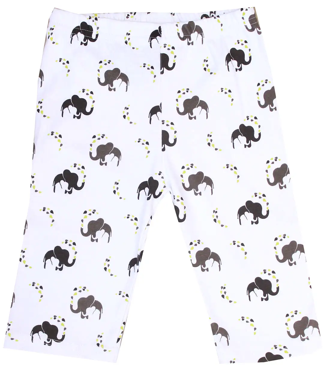 Baby Pants GOTS Certified Organic Cotton Clothing  (Elephant, 6-12m)