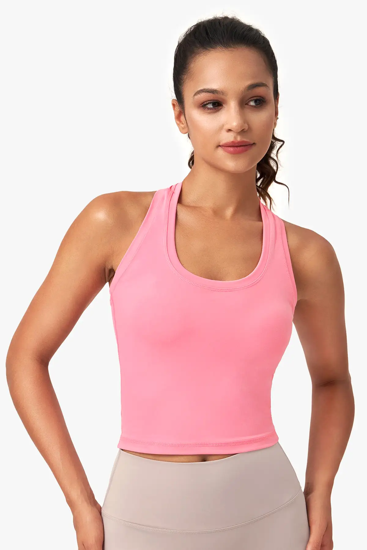 Basic Edition Racer Back Tank Top