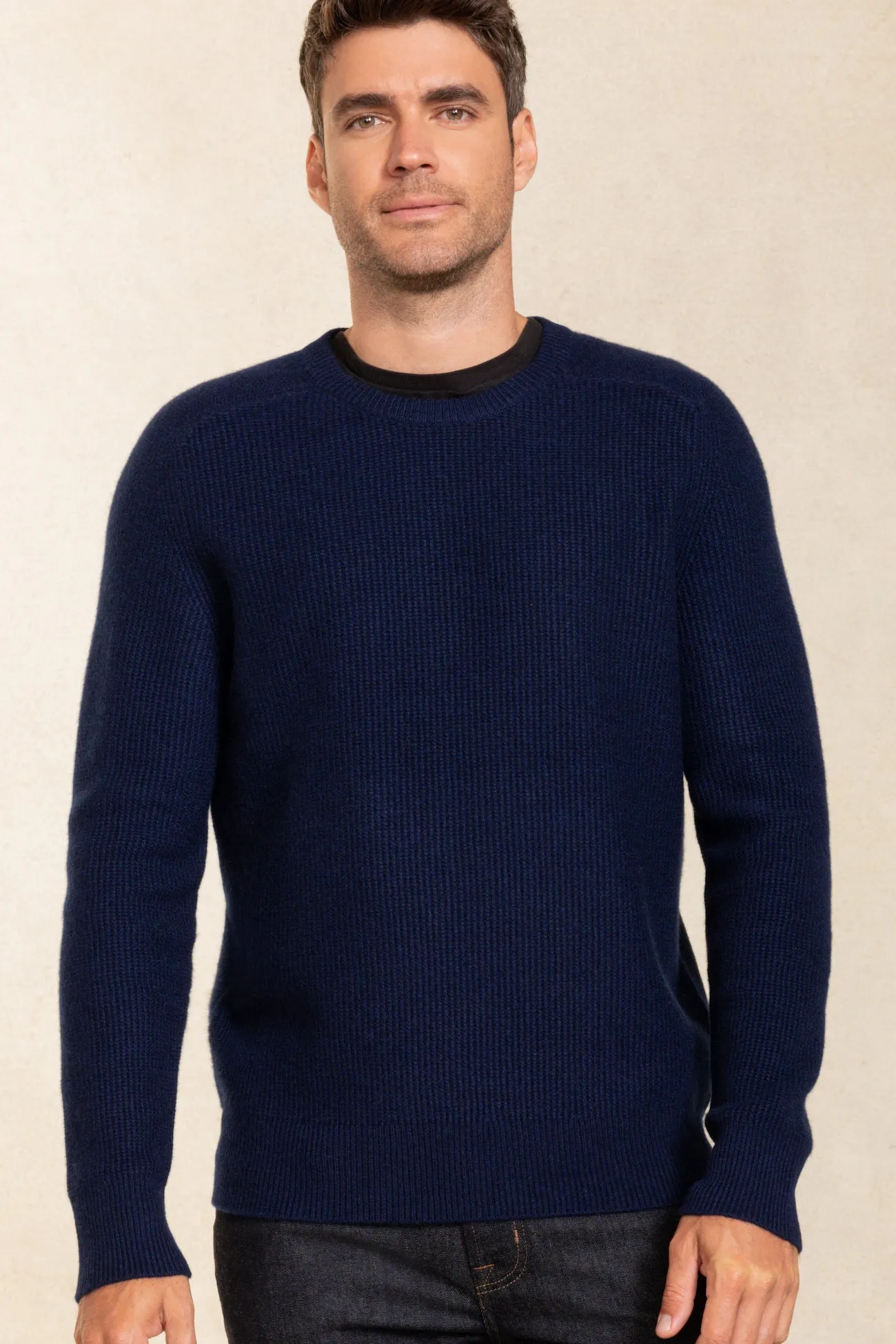 BERNARD CREWNECK CASHMERE SWEATER