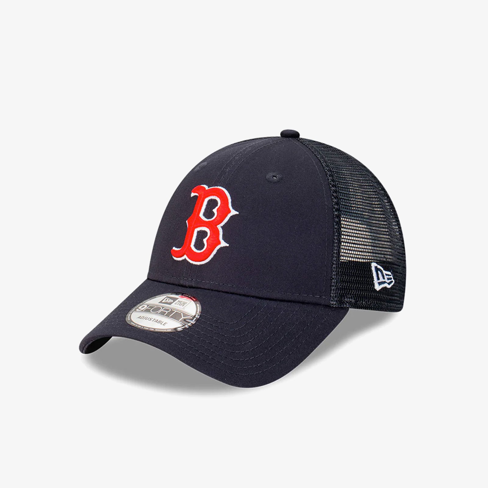 Boston Team 9Forty Adjustable Trucker Snapback - Navy