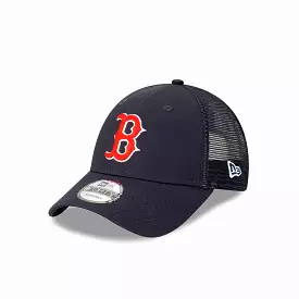 Boston Team 9Forty Adjustable Trucker Snapback - Navy