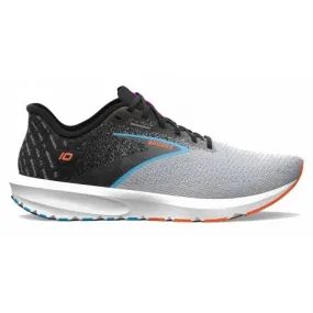 BROOKS LAUNCH 10 BLACK/GREY/ORANGE CLOWN FISH FOR MEN'S