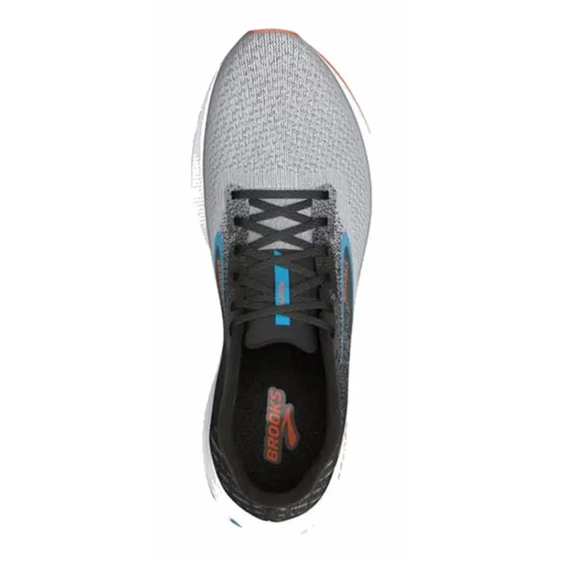 BROOKS LAUNCH 10 BLACK/GREY/ORANGE CLOWN FISH FOR MEN'S