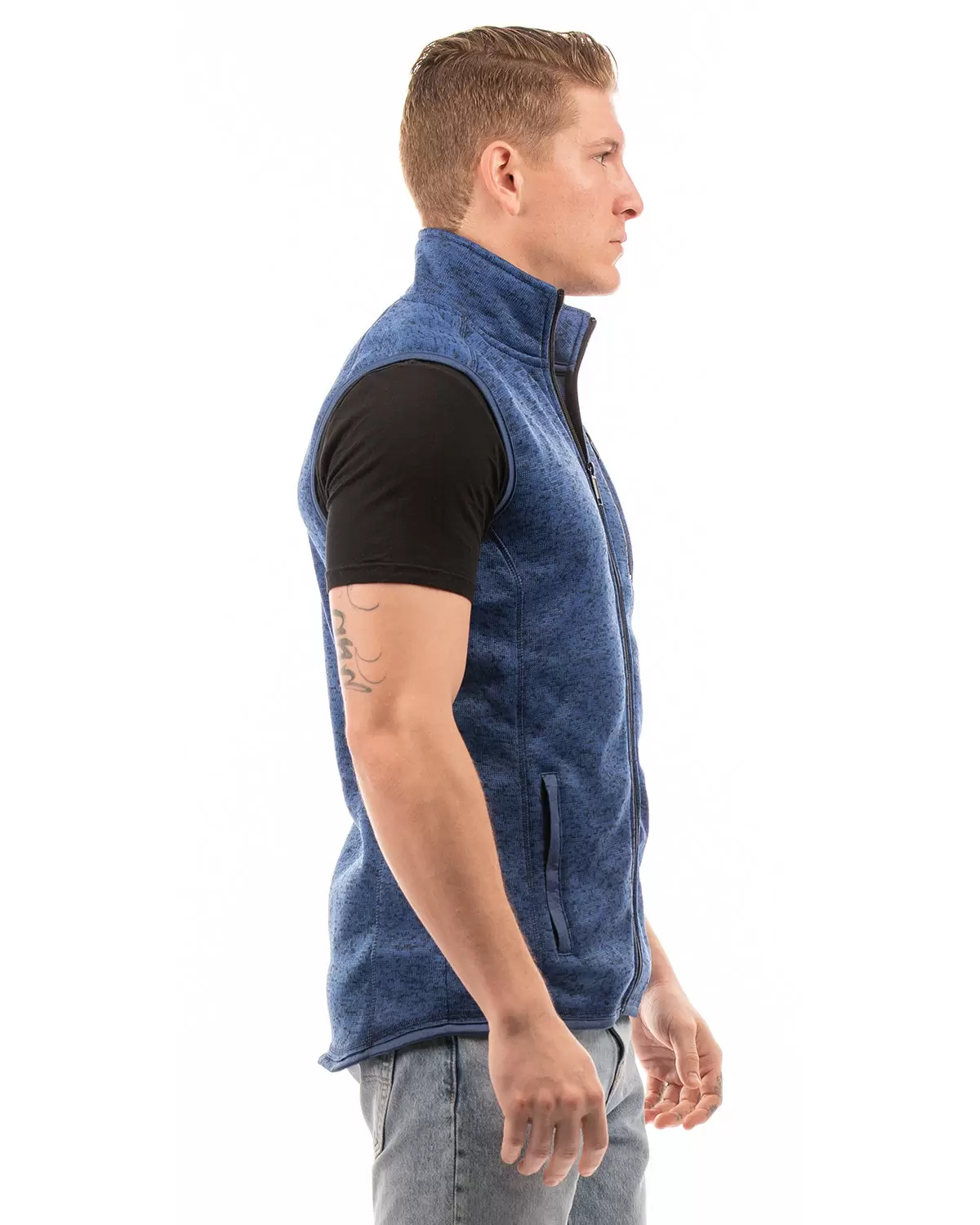 Burnside Clothing 3910 Sweater Knit Vest SKU: 3910