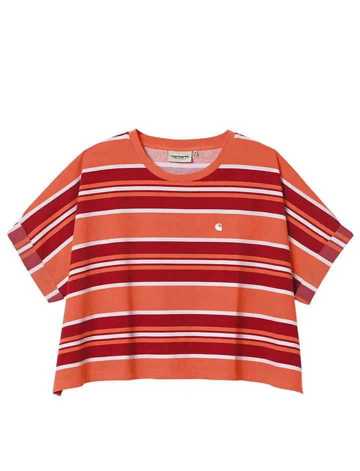 Carhartt WIP S/S Corfield T-Shirt Corfield Stripe / Elba