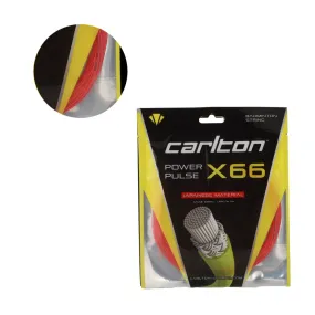 CARLTON Power Pulse X66 Badminton String (Red)