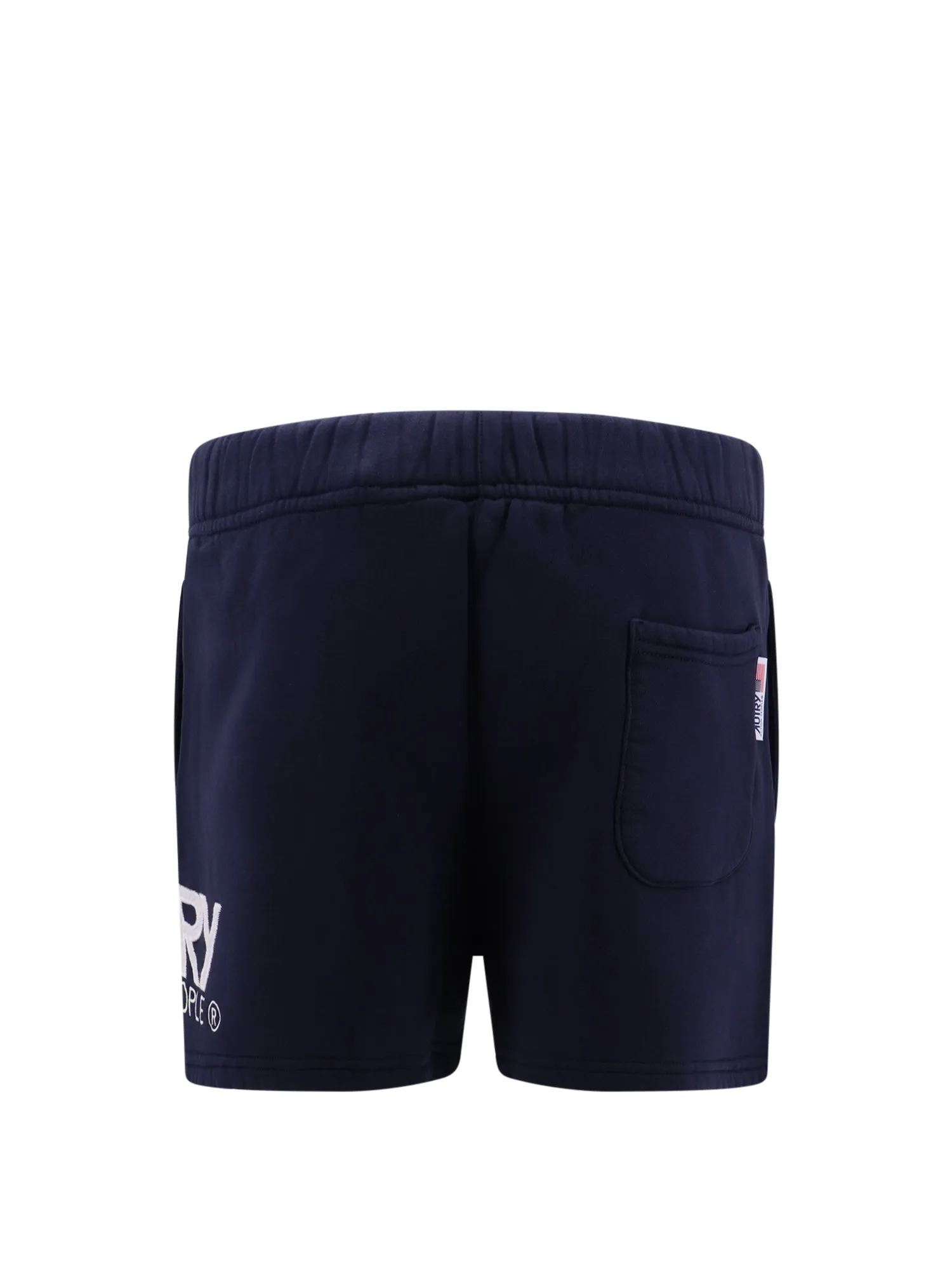 Cotton shorts with embroidered logo