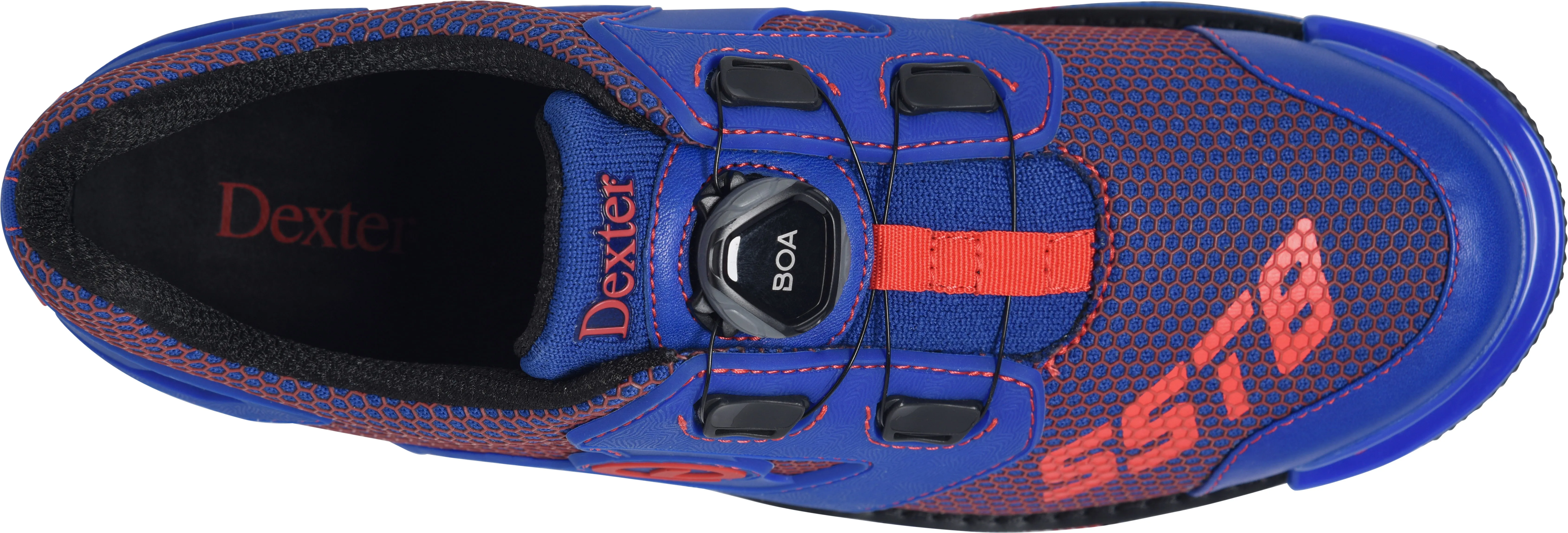 Dexter Mens SST 8 Power Frame BOA Blue/Red Wide Width