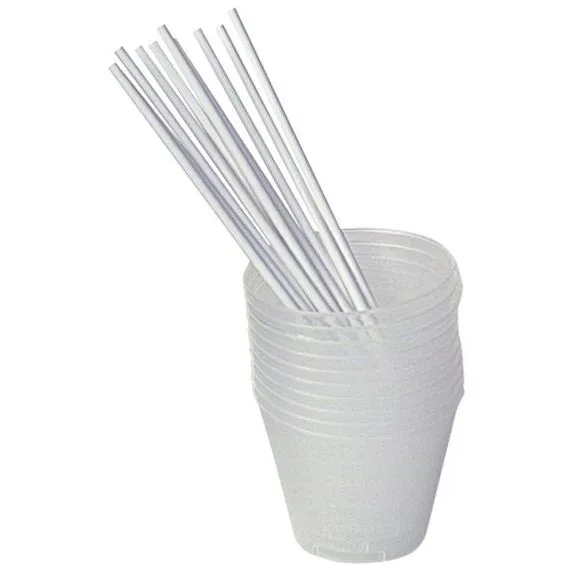 Flex Coat Mixing Cups / Sticks 10 pack