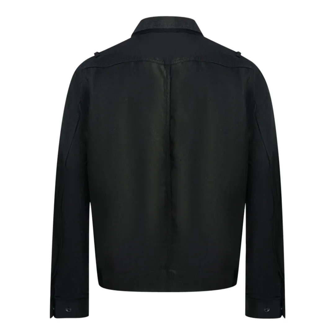 G Star Utility Flap Pocket Black Jacket