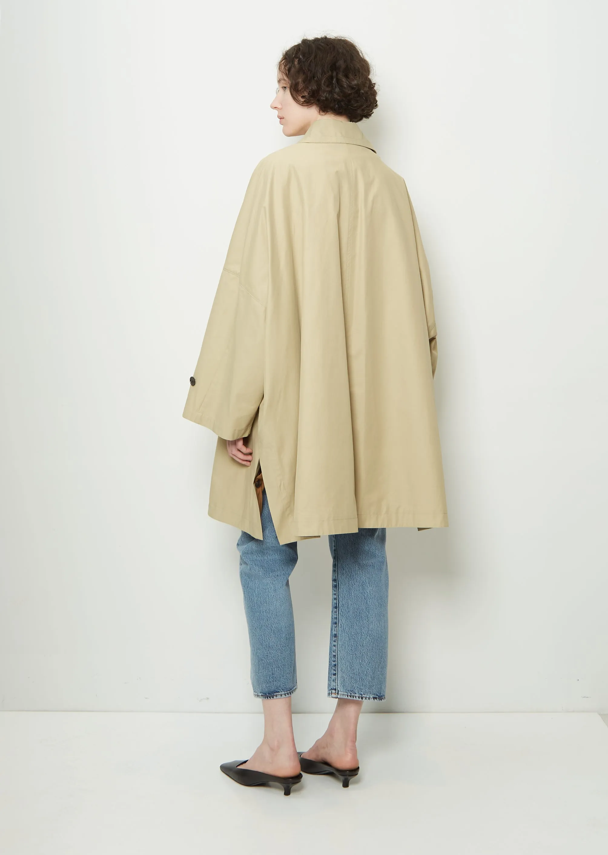 Gabardine Car Coat