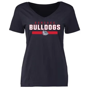 Gonzaga Bulldogs Women's Navy Team Strong T-Shirt