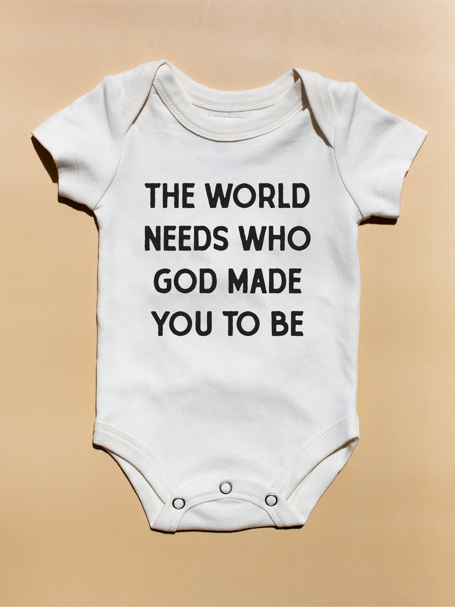 GOTS Certified Organic Cotton Bodysuit - Inspirational