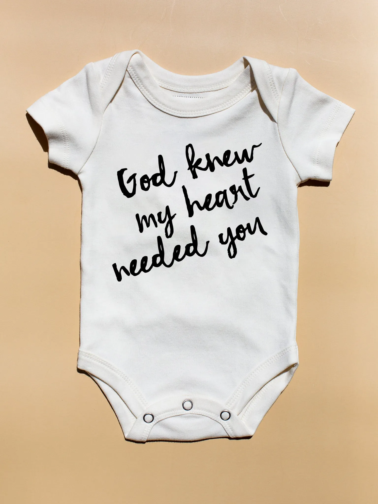 GOTS Certified Organic Cotton Bodysuit - Inspirational