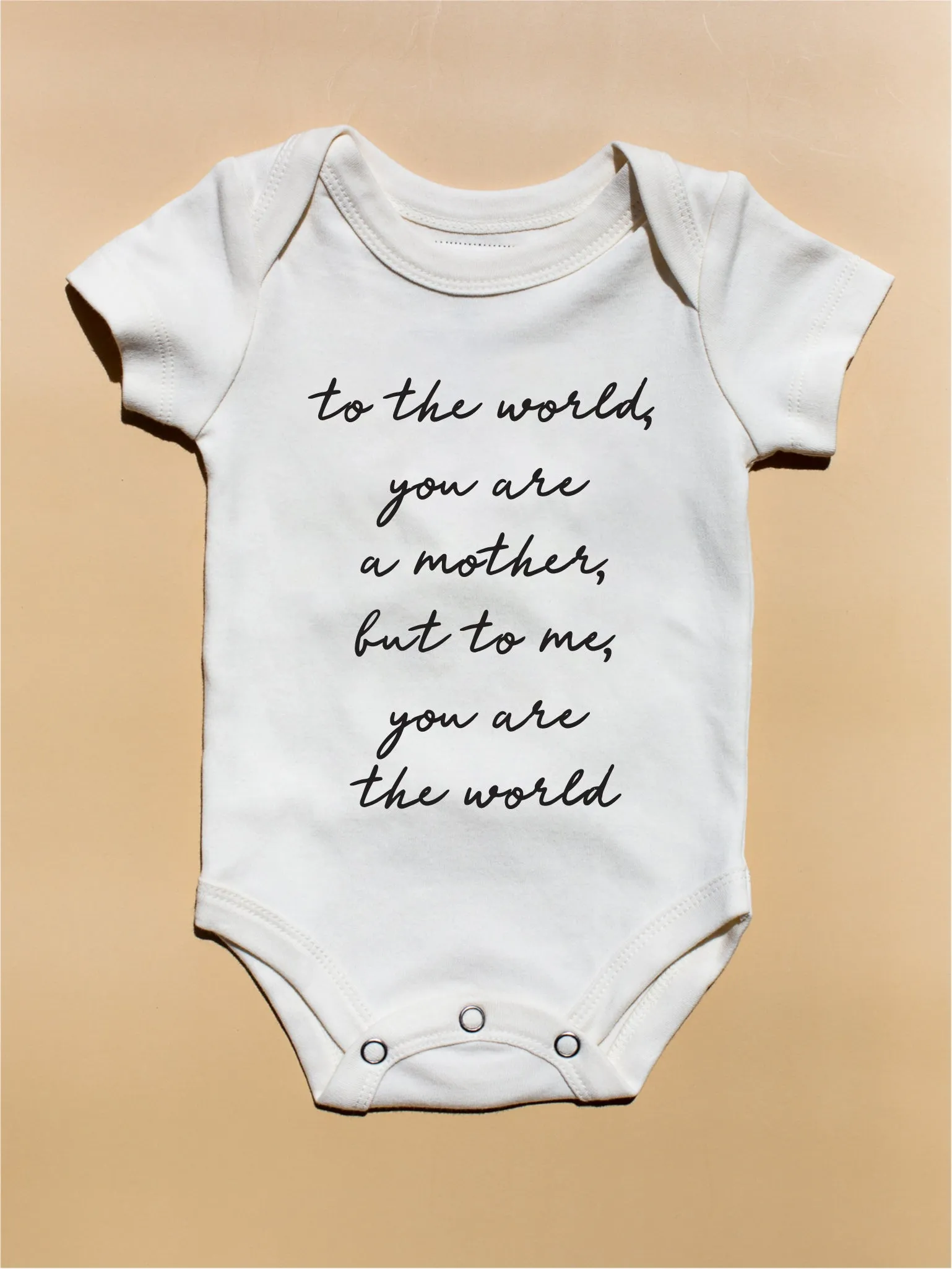 GOTS Certified Organic Cotton Bodysuit - Inspirational