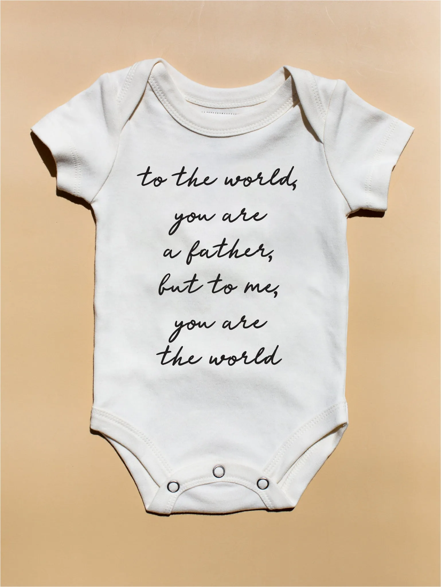 GOTS Certified Organic Cotton Bodysuit - Inspirational