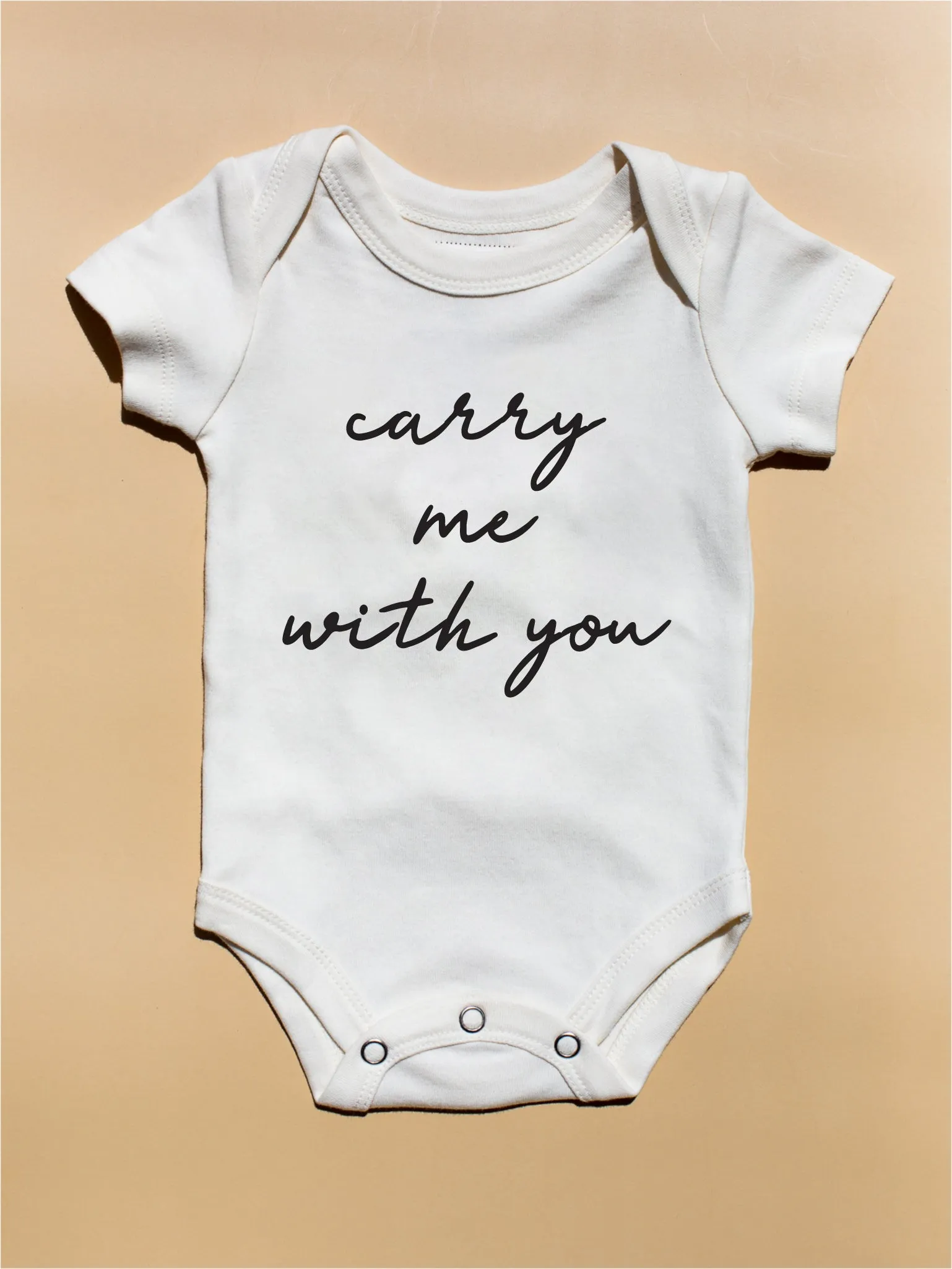 GOTS Certified Organic Cotton Bodysuit - Inspirational