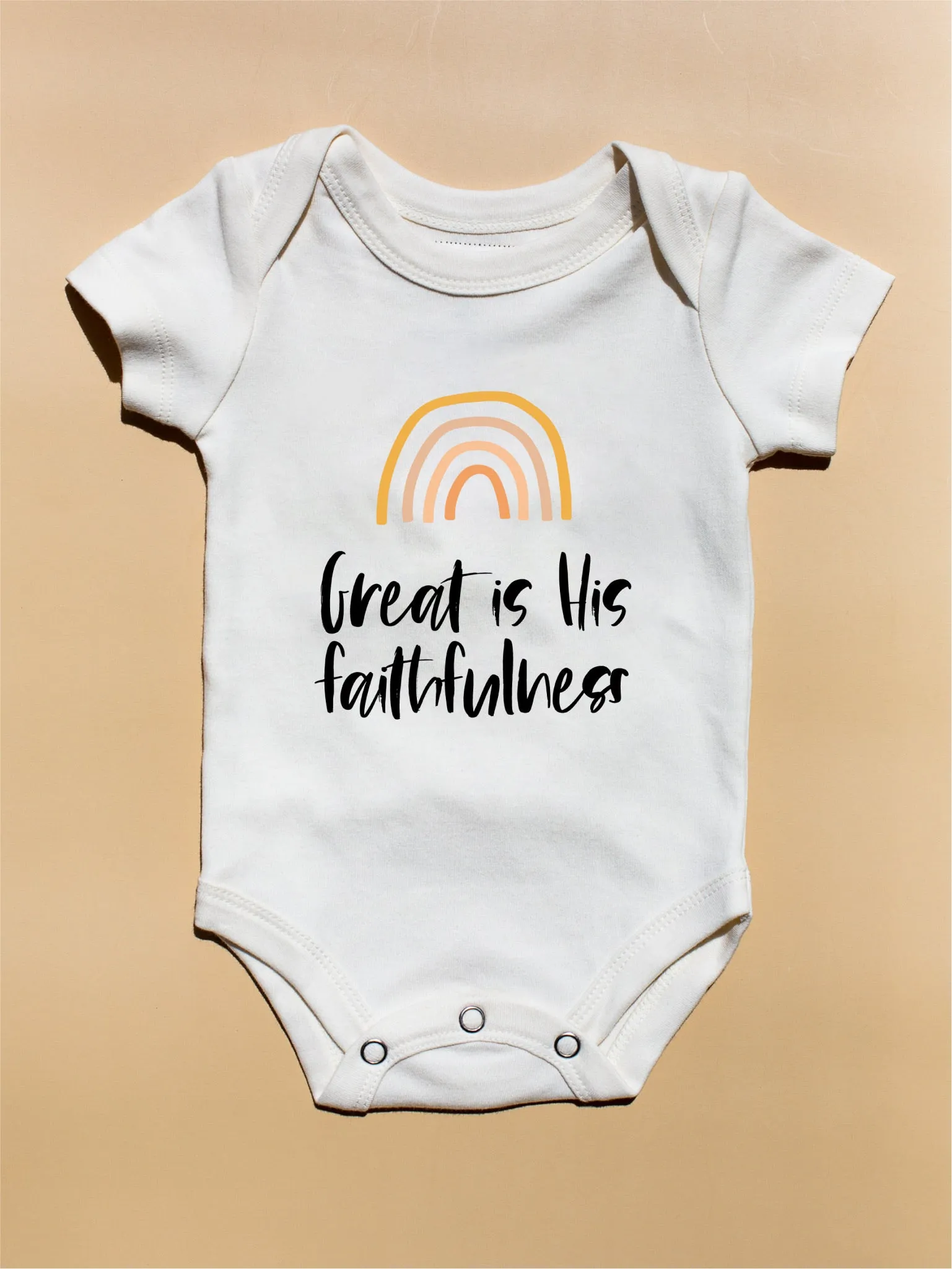 GOTS Certified Organic Cotton Bodysuit - Inspirational