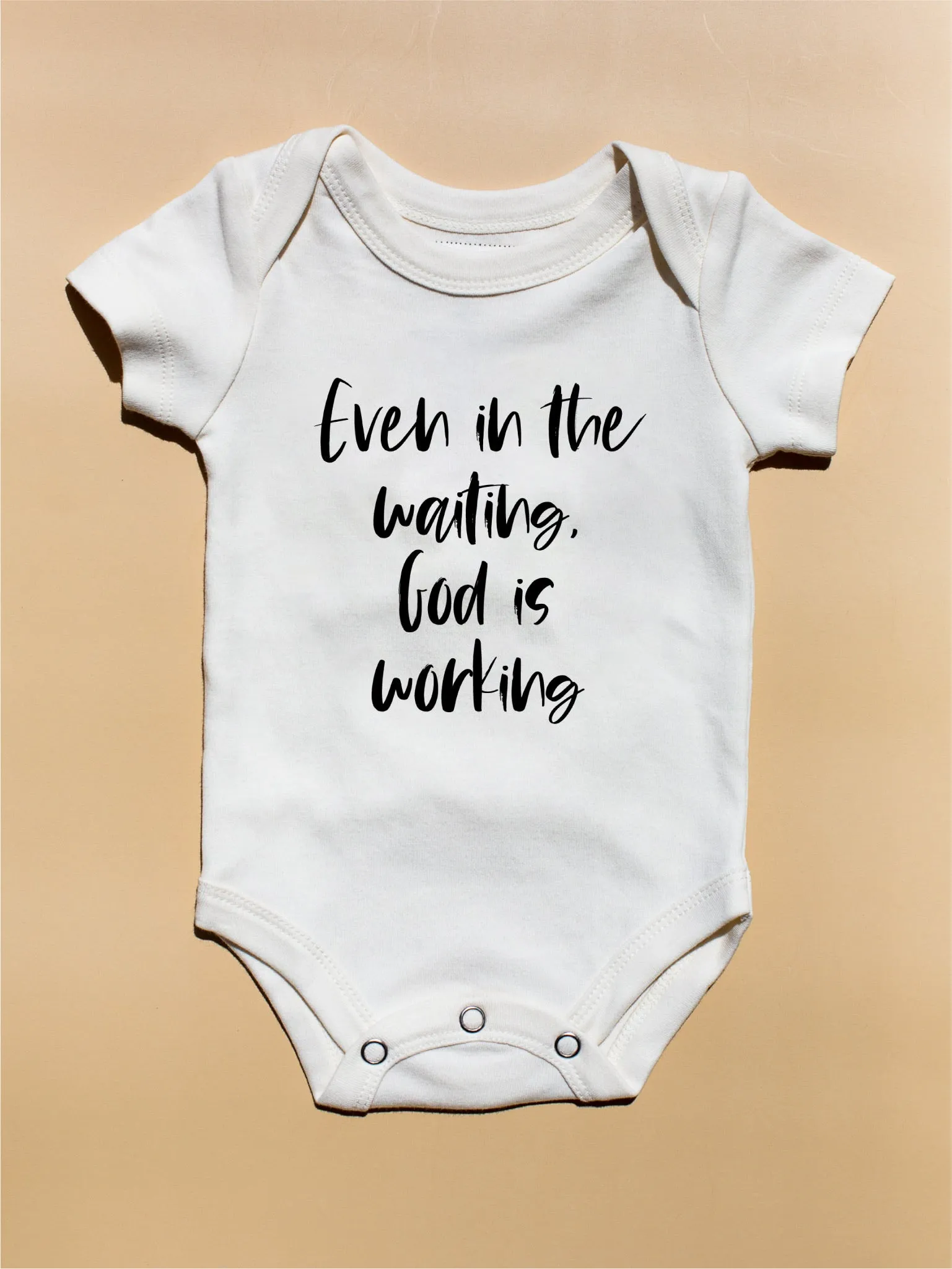 GOTS Certified Organic Cotton Bodysuit - Inspirational