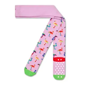 HAPPY SOCKS Kids Flamingo Tights 