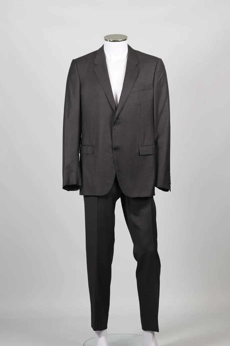 LANVIN MEN'S WOOL TWO PIECE SUIT IT 52 UK/US 36 FR 44