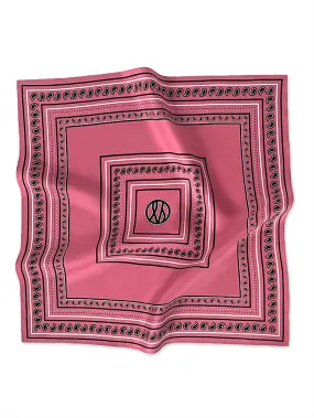 LE SCARF PAISLEY PINK