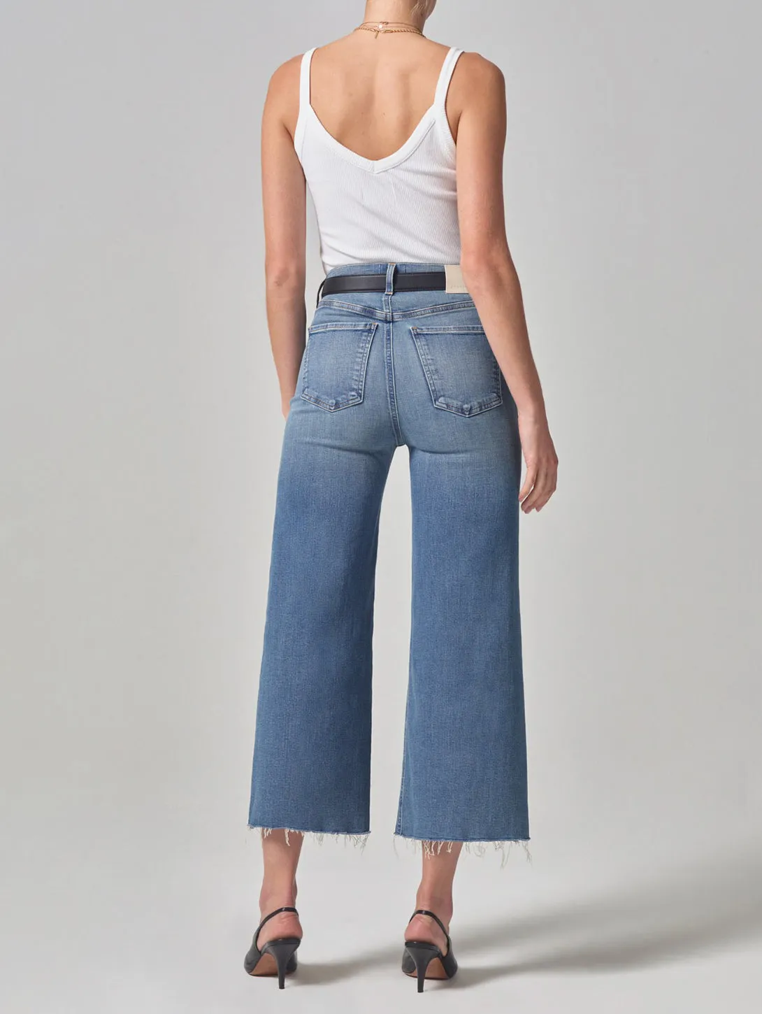 Lyra Crop Wide Leg Jean - Abliss