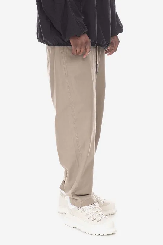 Manastash trousers Flex Climber Wide Leg men's beige color