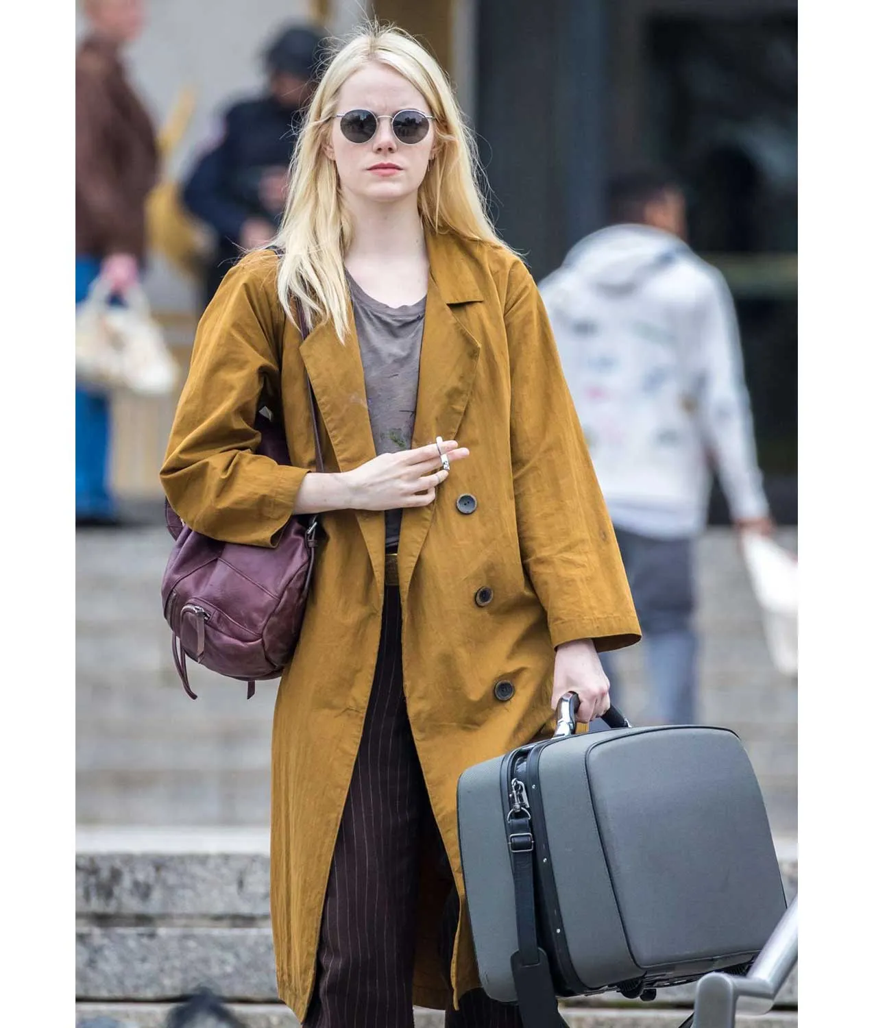 Maniac Emma Stone Coat | Maniac Annie Landsberg Coat