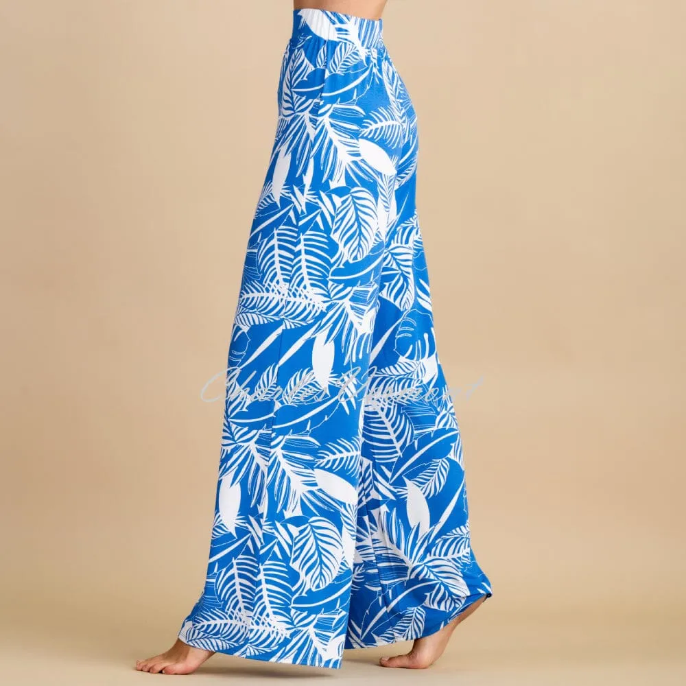 Marble Trouser - Style 6999-201 (Deep Blue / White)