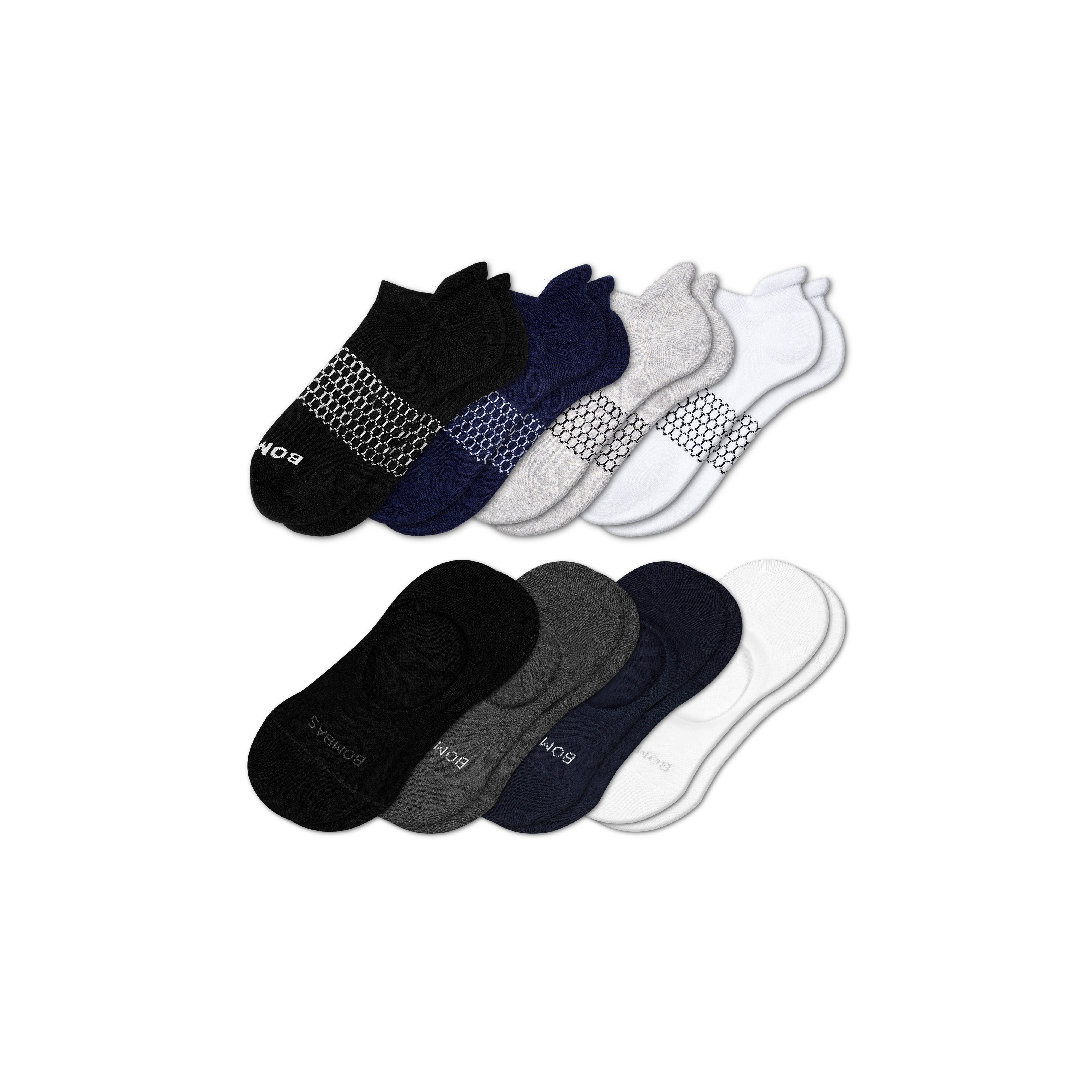 Men's Ankle & Lightweight No Show Sock 8-Pack