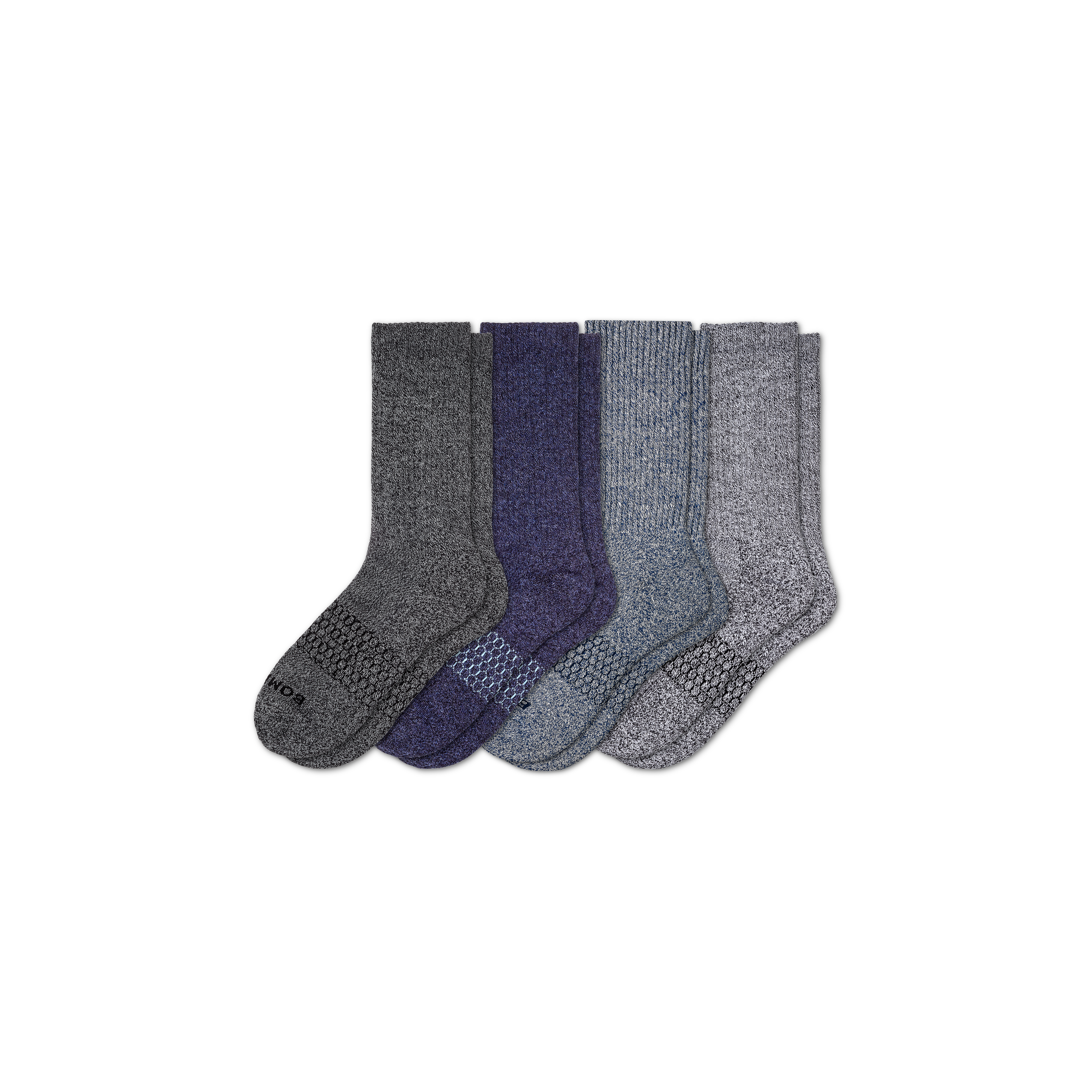 Men's Marl Calf Sock 4-Pack