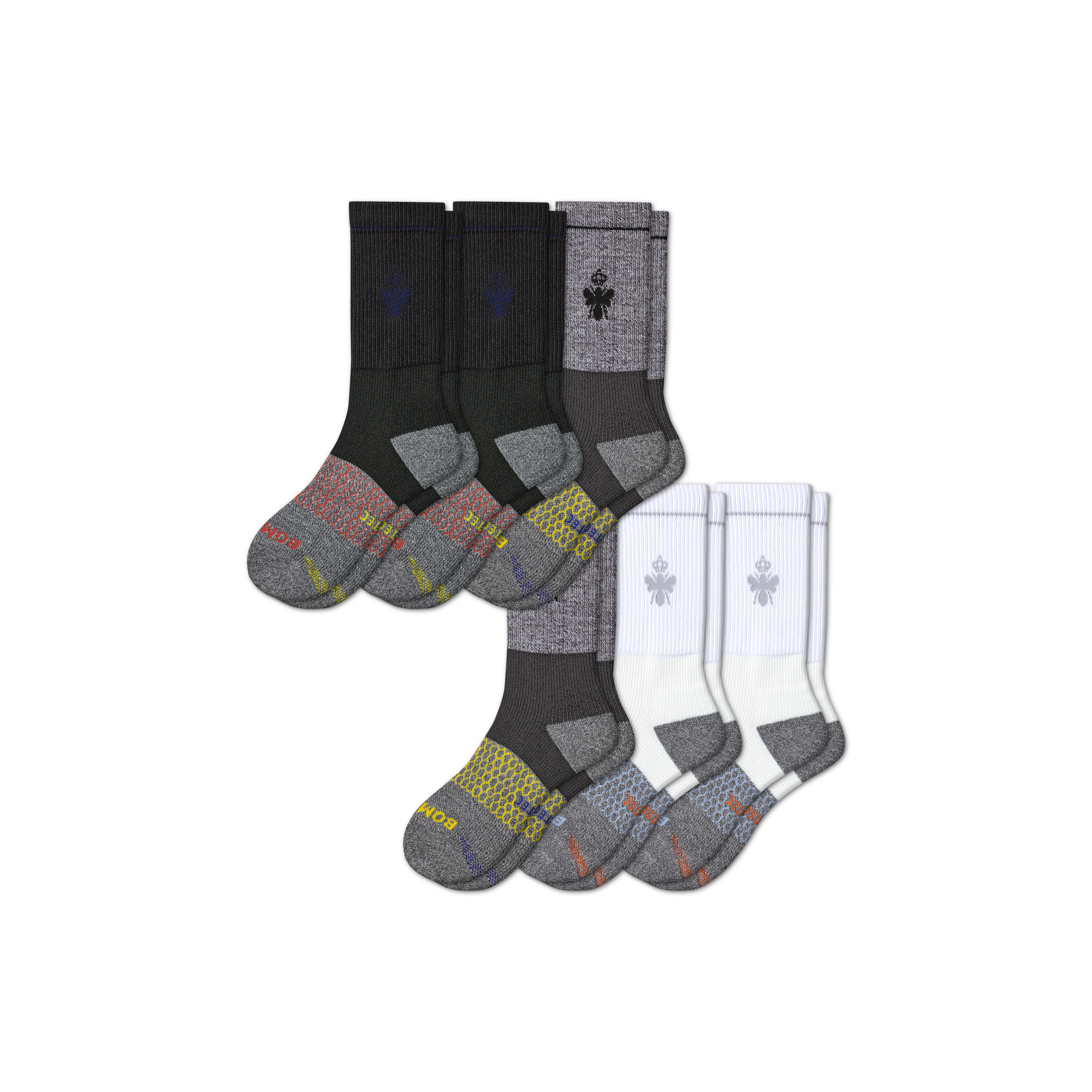 Men's Targeted Compression Performance Calf Sock 6-Pack