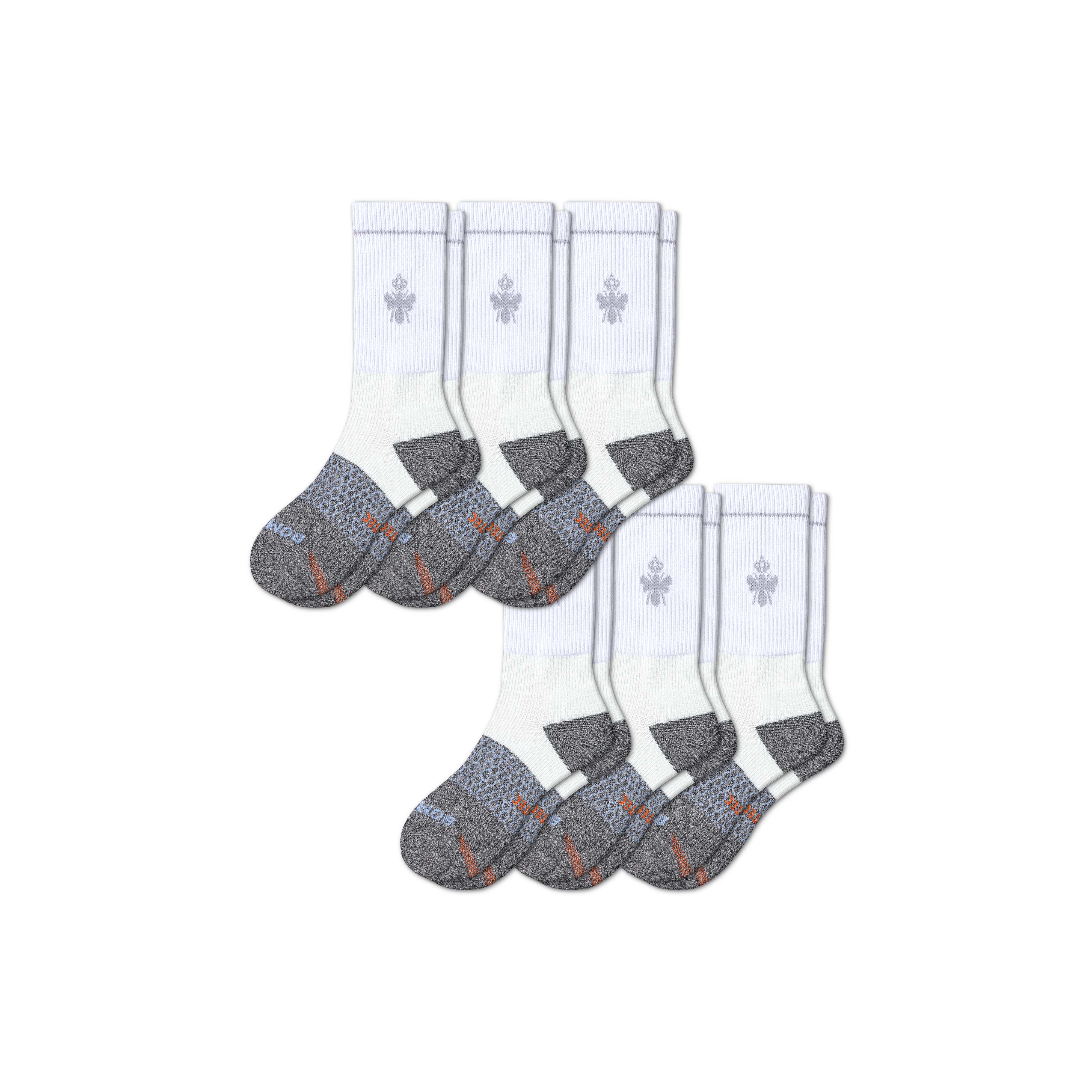 Men's Targeted Compression Performance Calf Sock 6-Pack