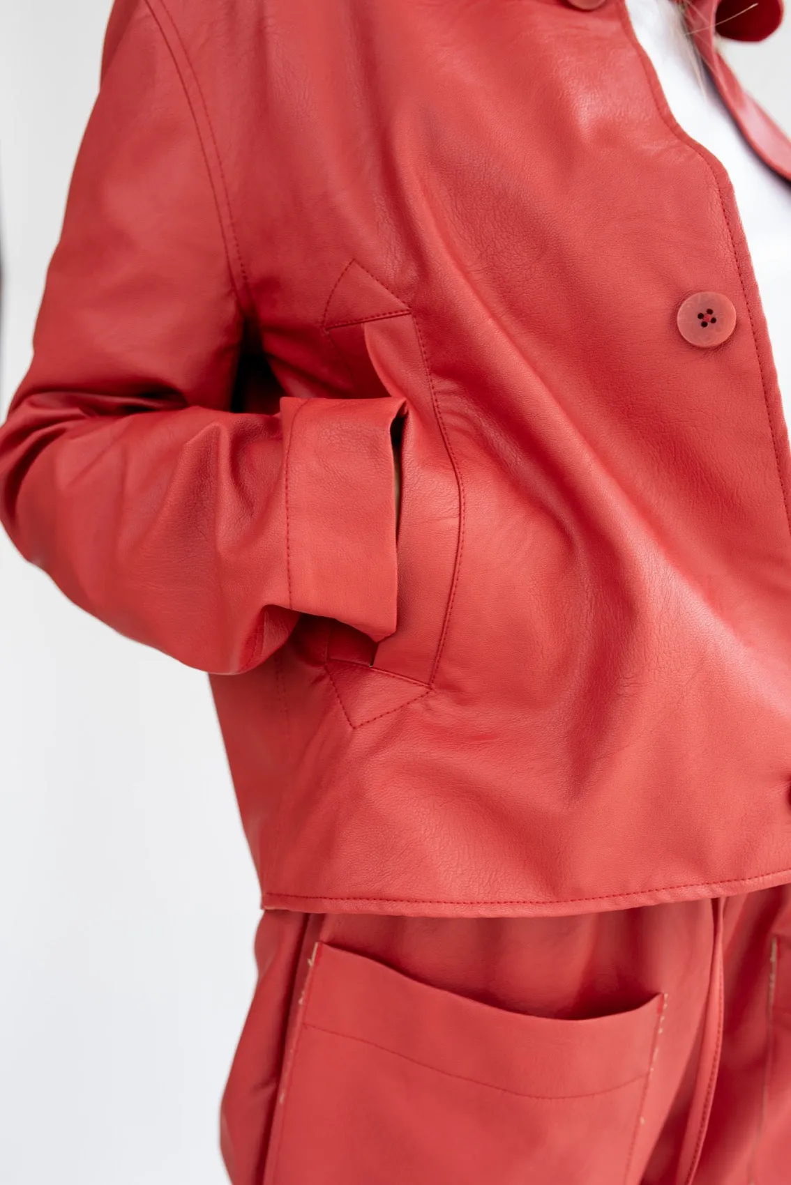 Mirafoz Jacket | Blackneded Red