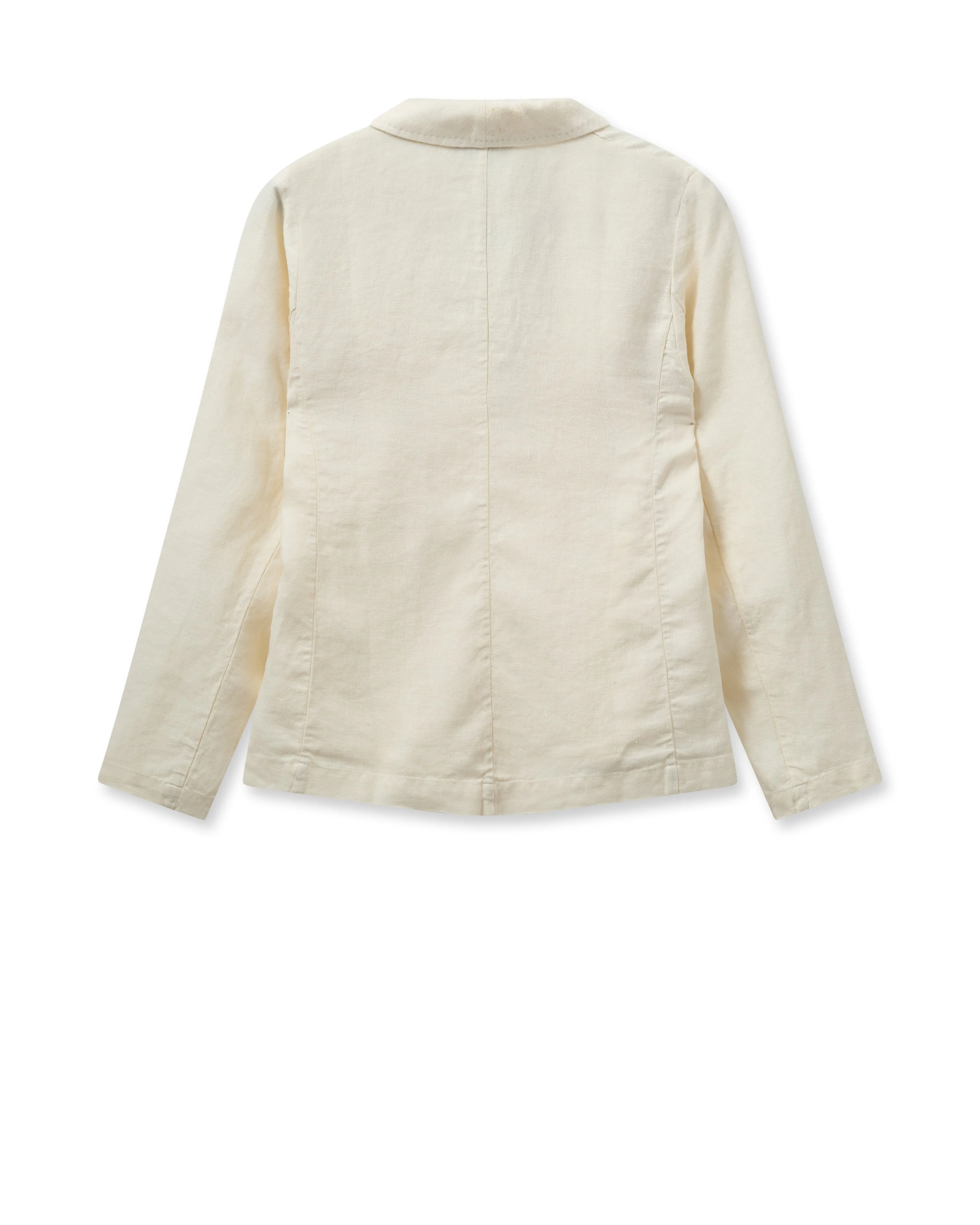 MMAmelina Linen Blazer Ecru