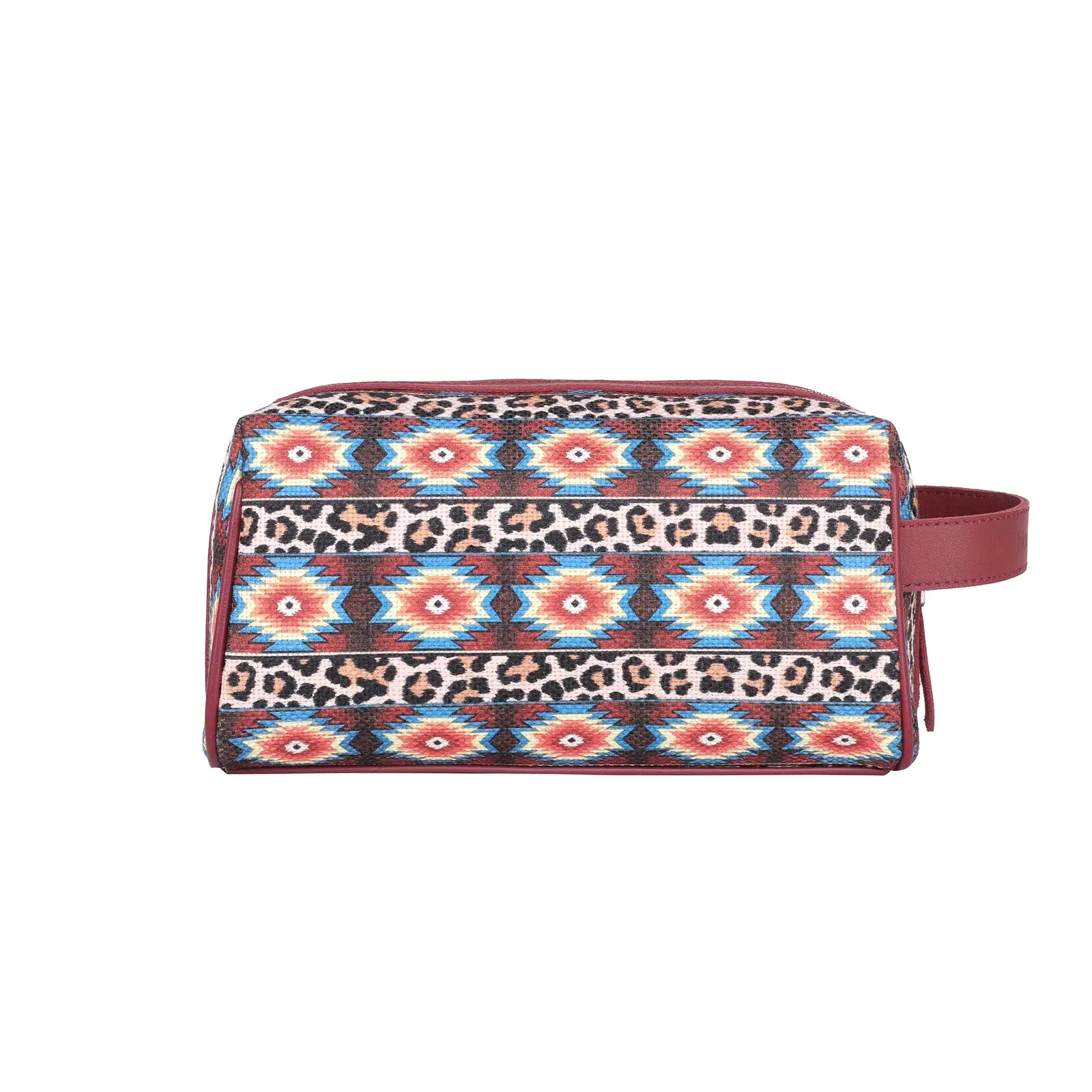 Montana West Leopard/Aztec Multi Purpose/Travel Pouch