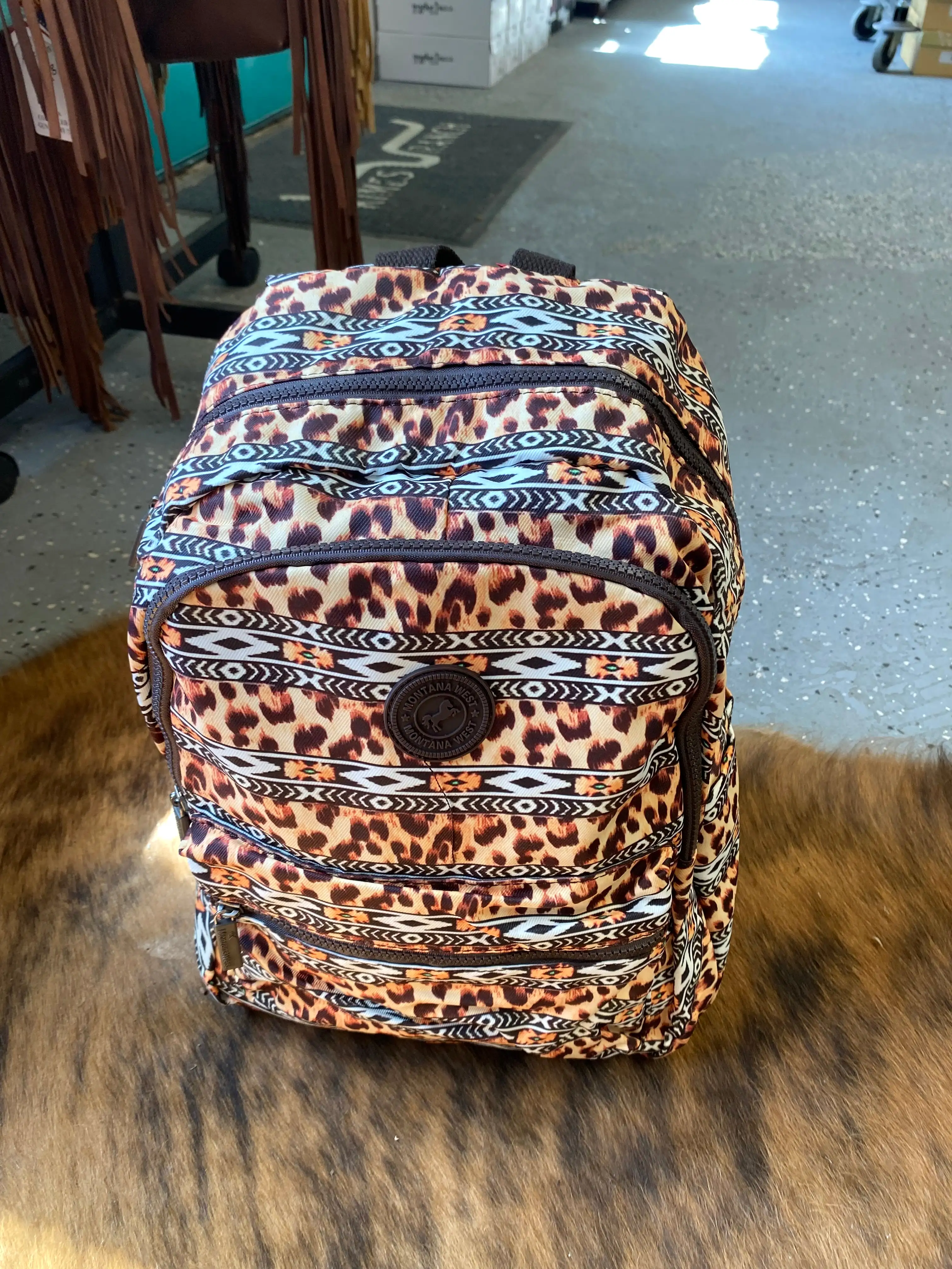 Montana West Western Print Backpacks