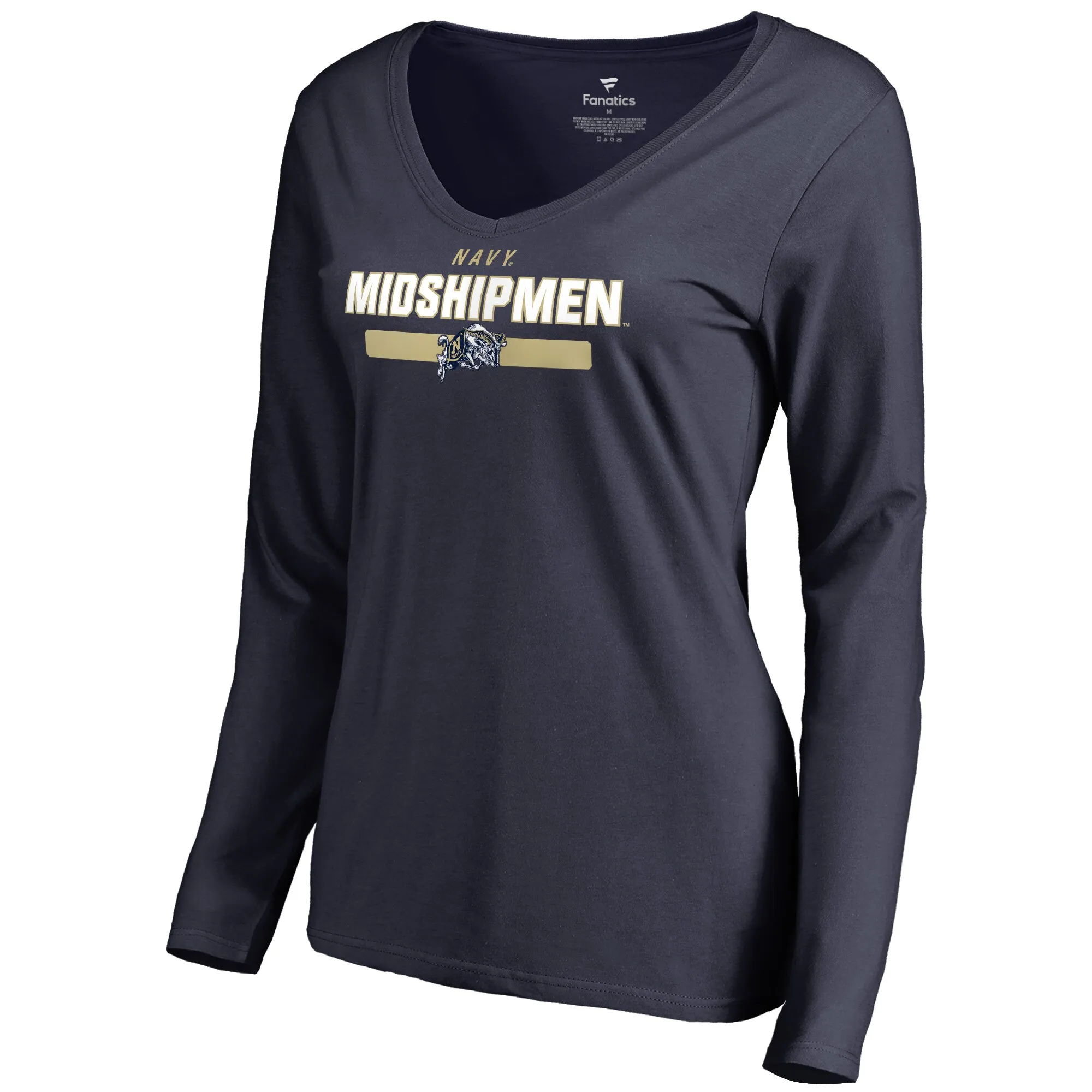 Navy Midshipmen Women's Navy Team Strong Long Sleeve T-Shirt